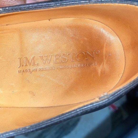 J.M weston made in France. Worn only once size 9D. - Picture 5 of 5